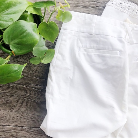 🌸 Anthropologie White Cartonnier Charlie Ankle - Picture 3 of 4